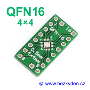 SMD adapter QFN16 4x4