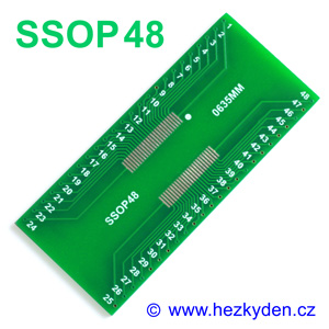 SMD adapter SSOP48 DIL48