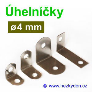 Tenké úhelníčky 4mm