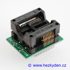 Test Socket SMD 16-pin 300 mil DPS