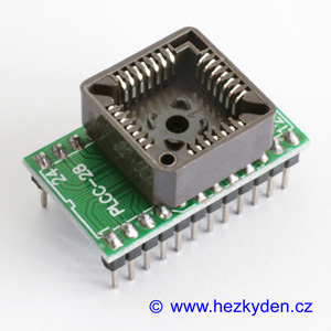 Redukce SMD PLCC28 DIL24