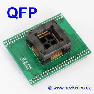 Test Socket SMD QFP 100-pin DPS