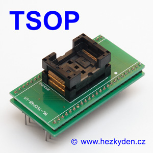 Test Socket SMD TSOP 48-pin DPS