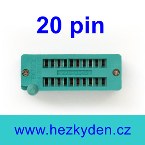 Patice Textool ZIF 20 pin