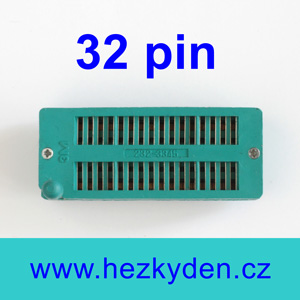 Patice Textool ZIF 32 pin univerzální