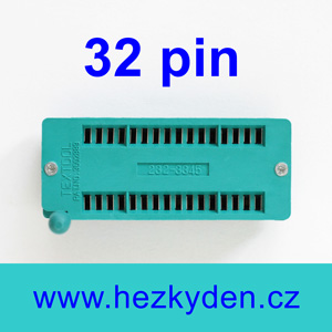 Patice Textool ZIF 32 pin