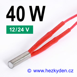 Topné těleso 12V 24V 40W