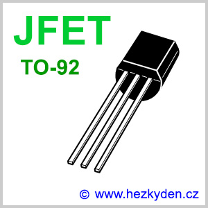 Tranzistory JFET TO92