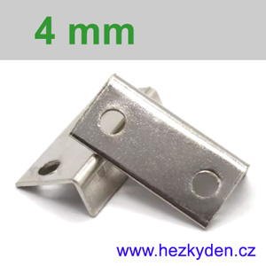 Úhelník podélný 4mm