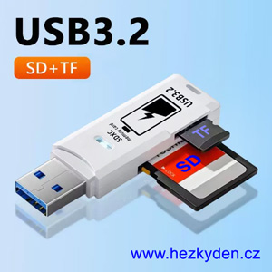 USB čtecka karet SD TF
