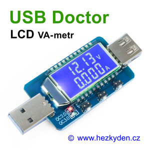USB Doctor LCD VA-metr