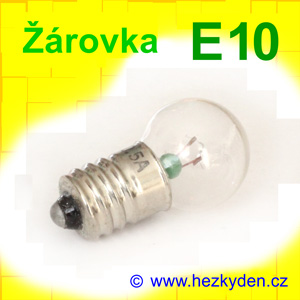 Žárovka E10