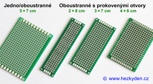 Bastldesky PROFI - univerzální plošné spoje Bastldesky PROFI - univerzální plošné spoje