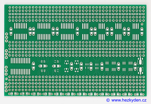 Vrtané univerzální plošné spoje SMD Vrtané univerzální plošné spoje SMD